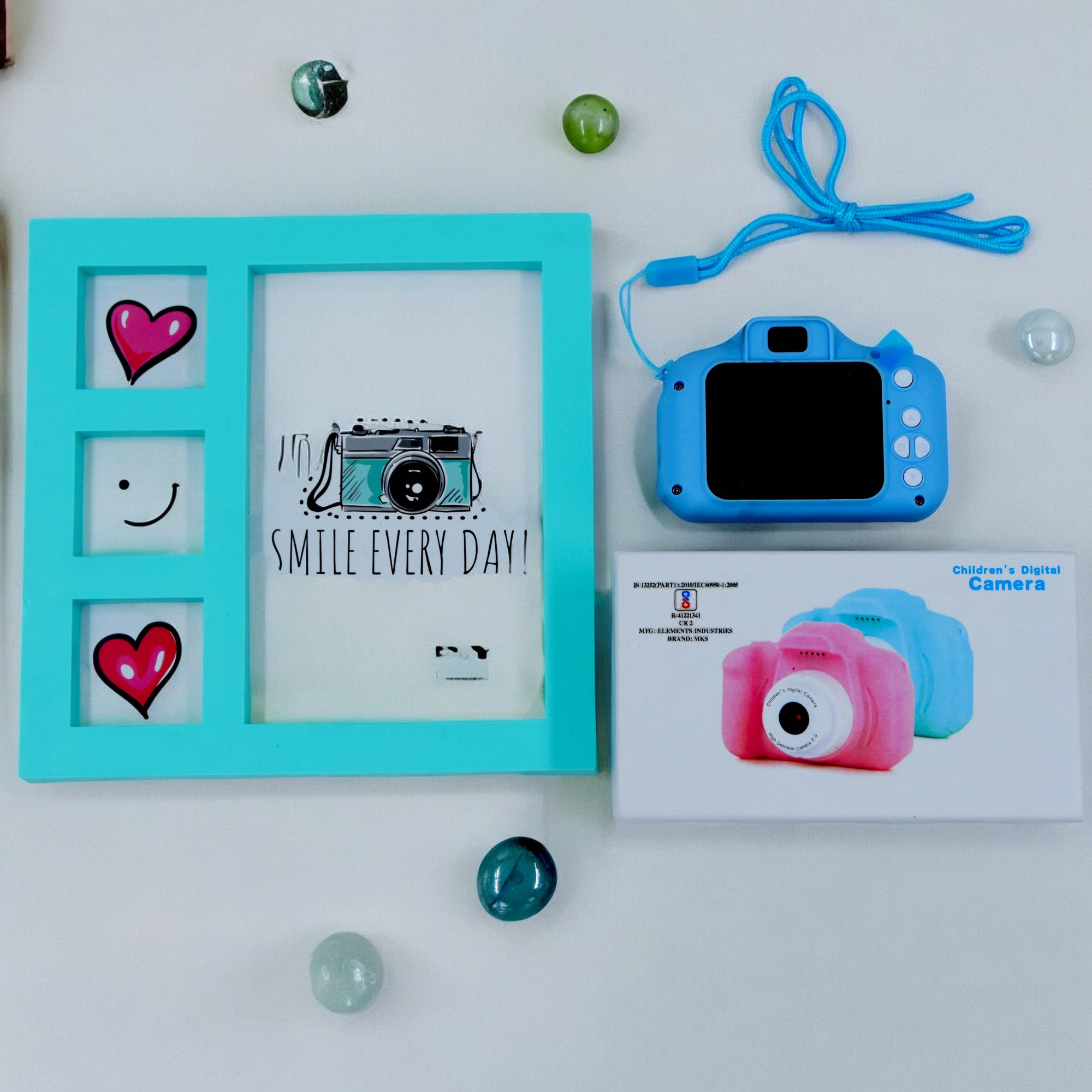 Kids Digital Camera with Cute Frame